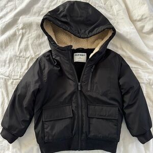 Unisex Water-Resistant Utility Pocket Jacket for Toddler